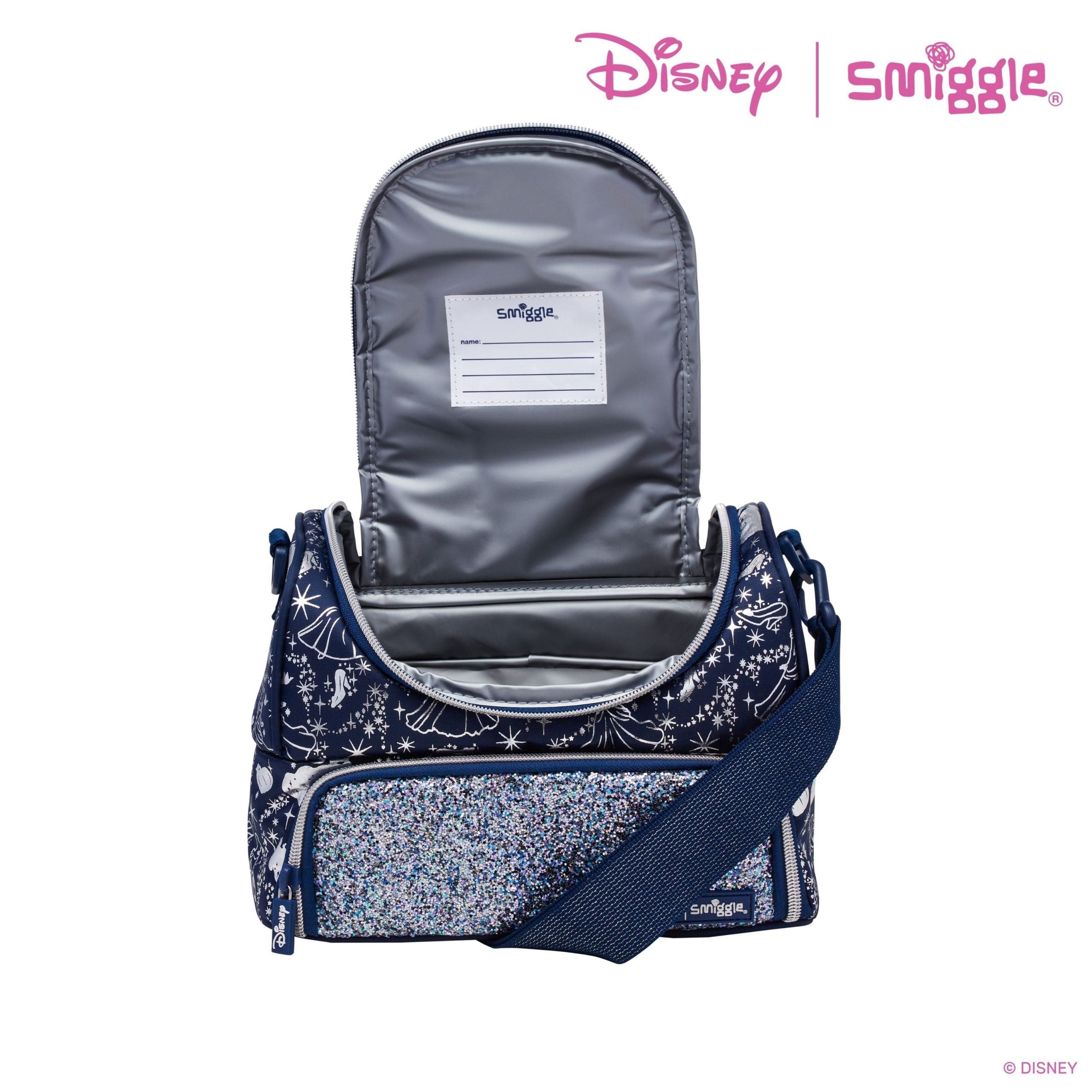 Smiggle - Disney Princess Cinderella Hanging Double Layer Lunch Bag