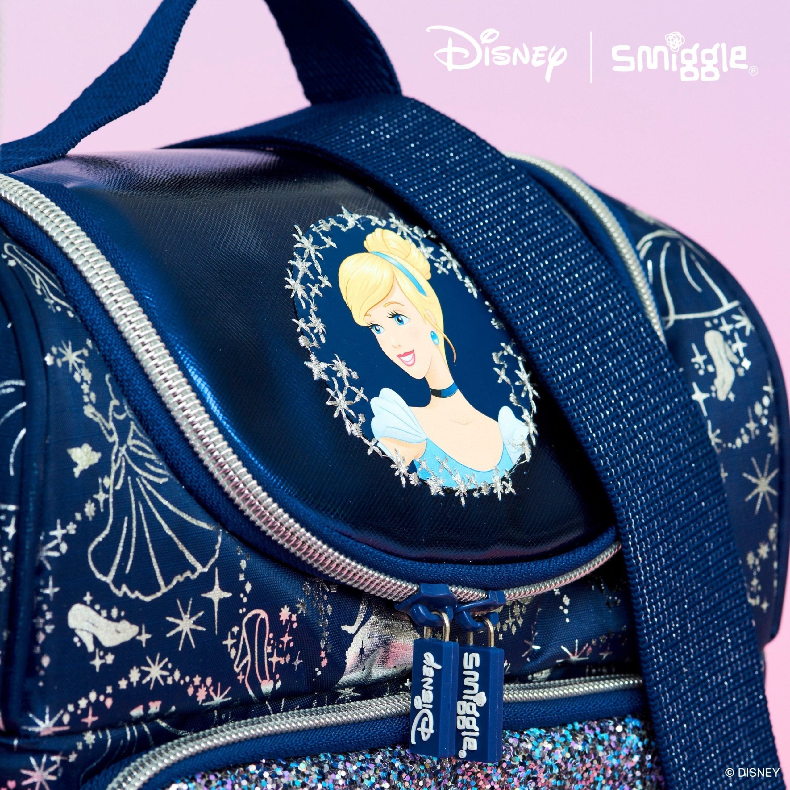 Smiggle - Disney Princess Cinderella Hanging Double Layer Lunch Bag