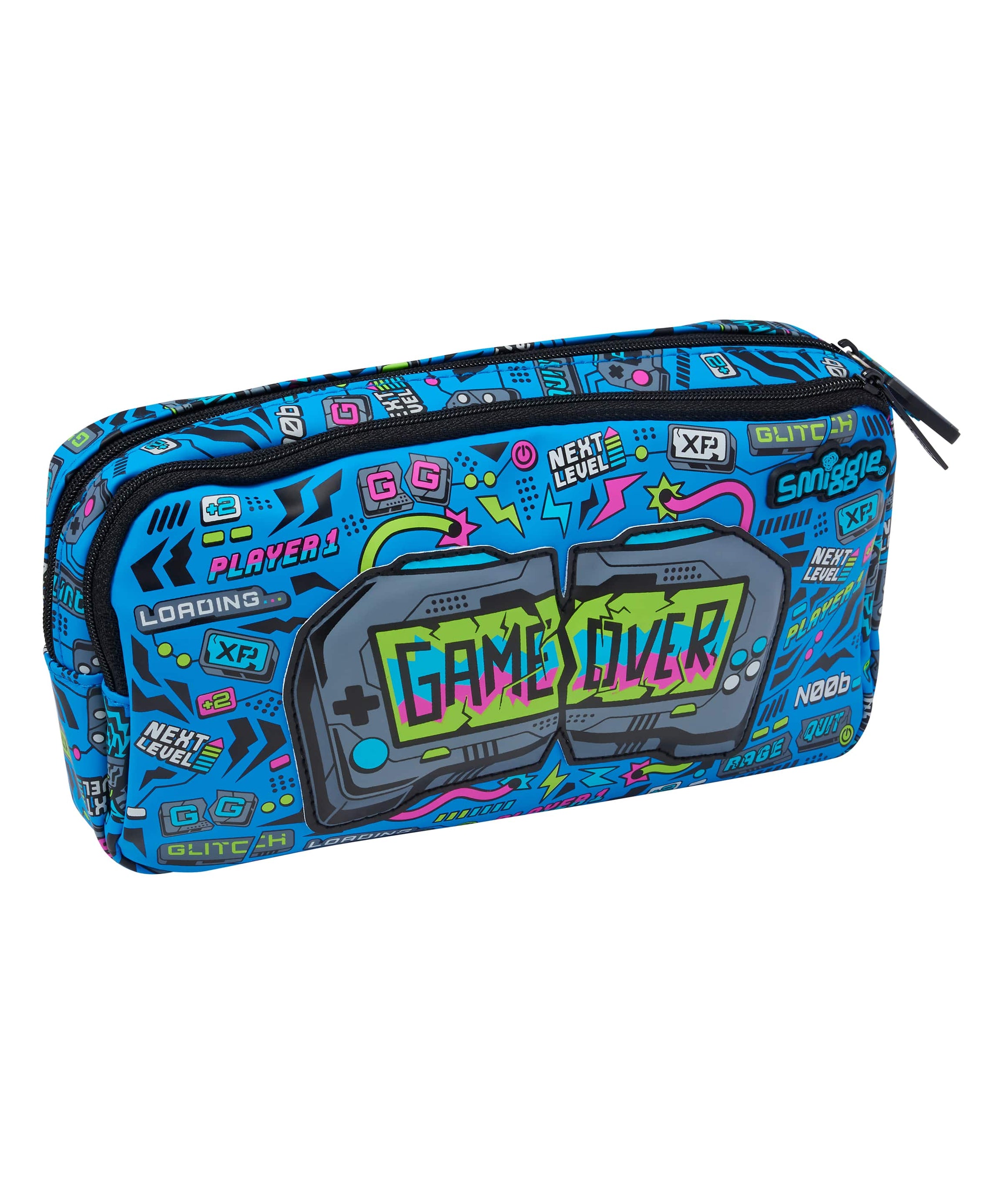 Smiggle - Eclipse Double Compartment Pencil Case