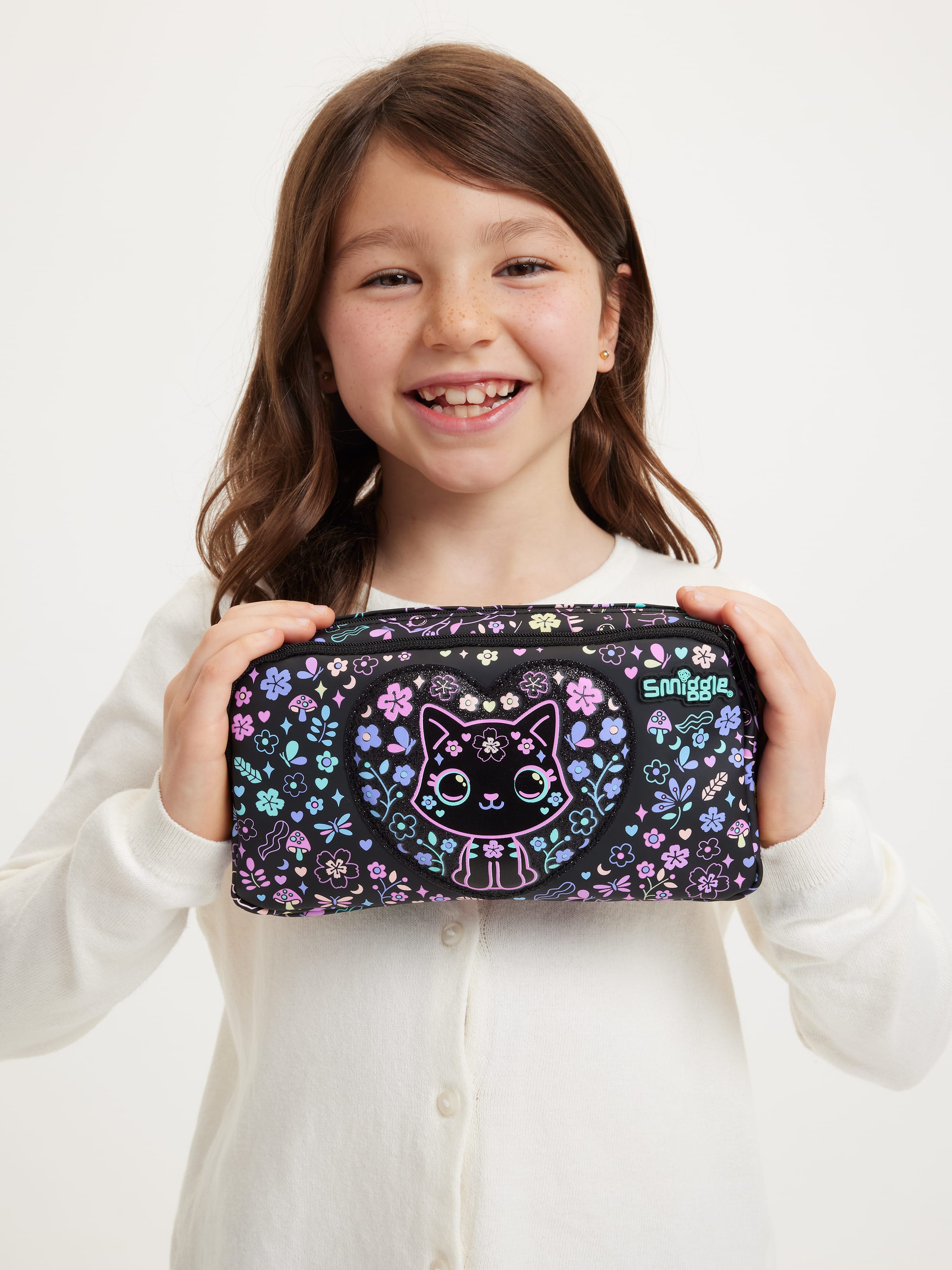 Smiggle - Eclipse Double Compartment Pencil Case