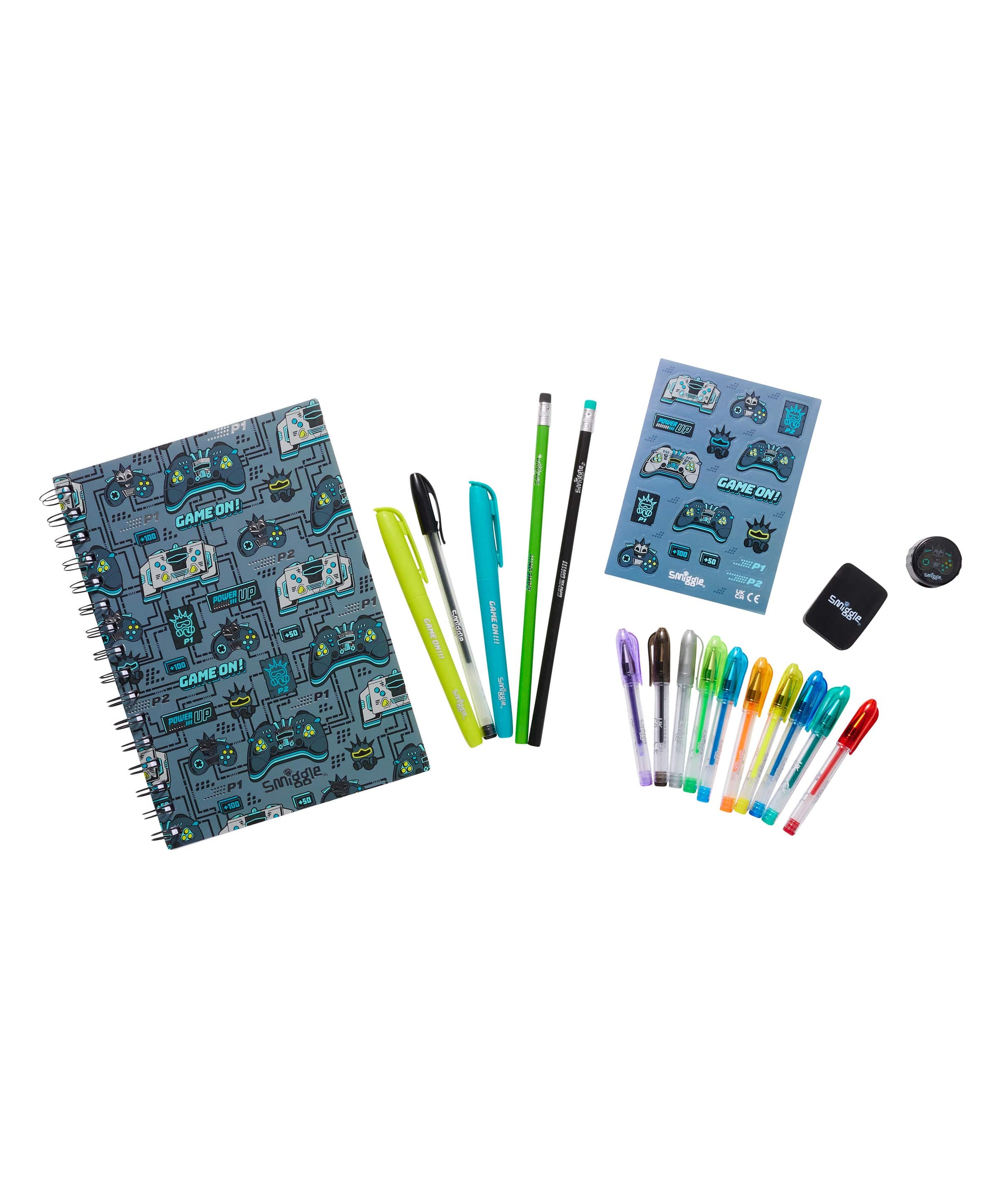 Smiggle - Epic Adventures A5 Essentials Stationery Set