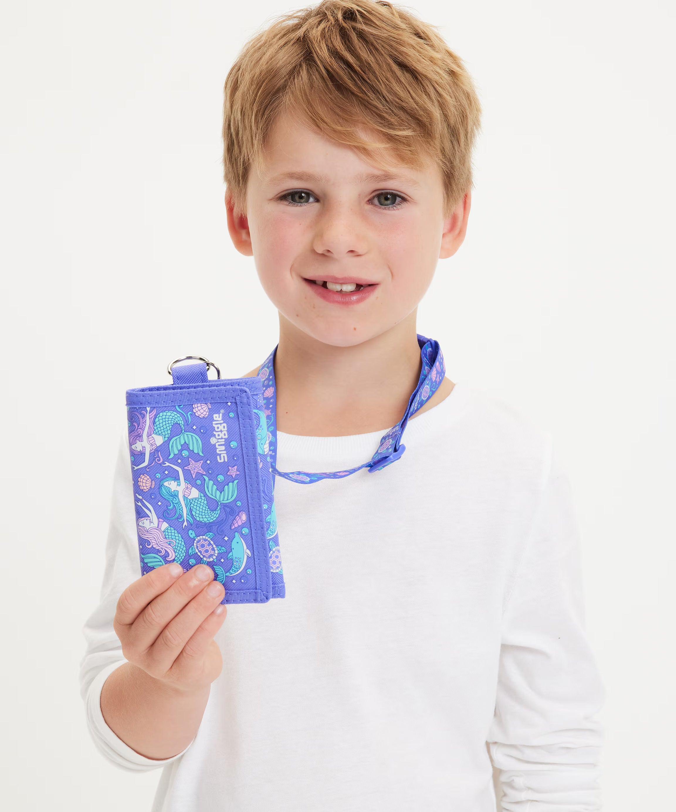 Smiggle - Rush Askılı Çocuk Cüzdanı - Dinossi