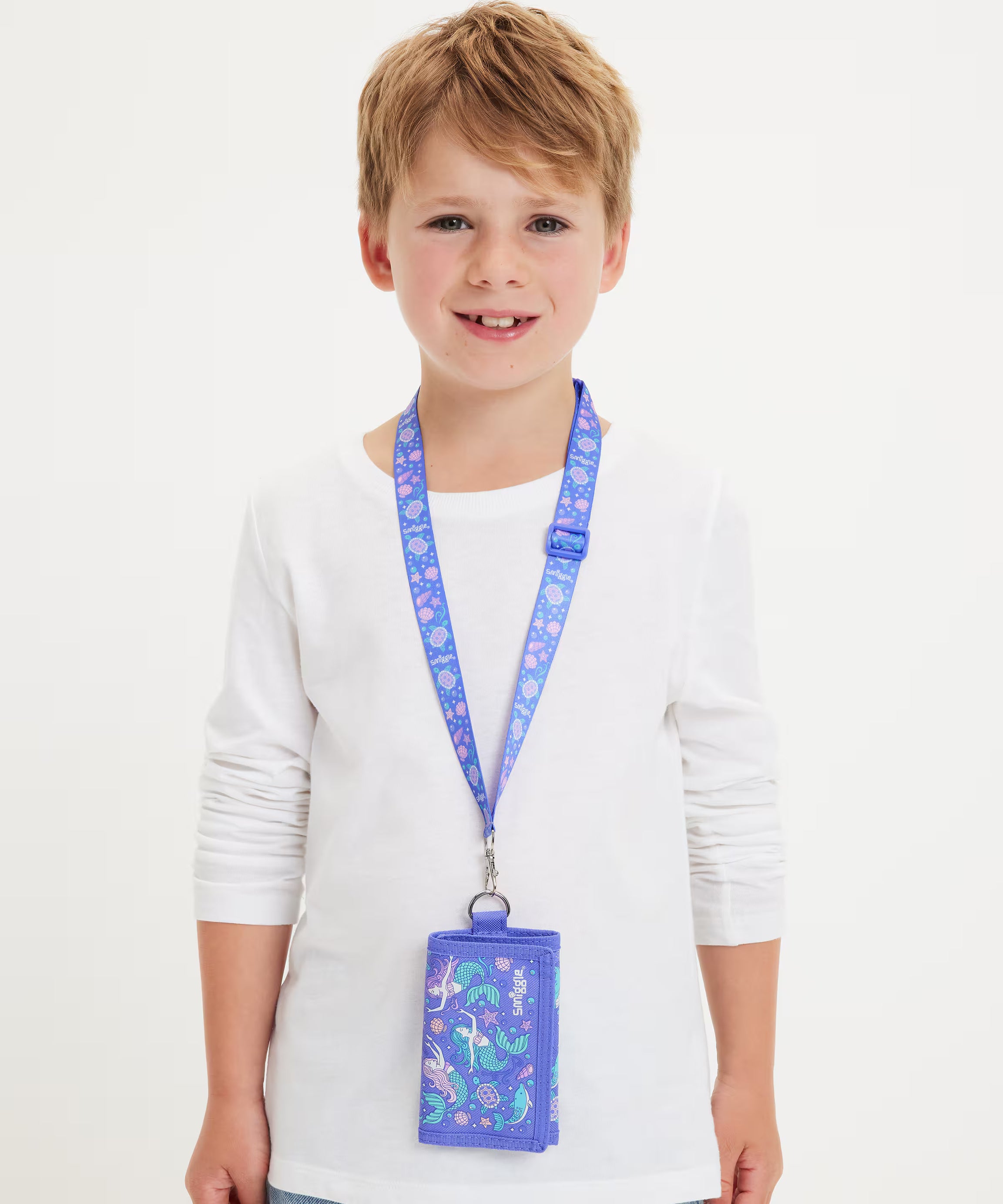 Smiggle - Rush Askılı Çocuk Cüzdanı - Dinossi