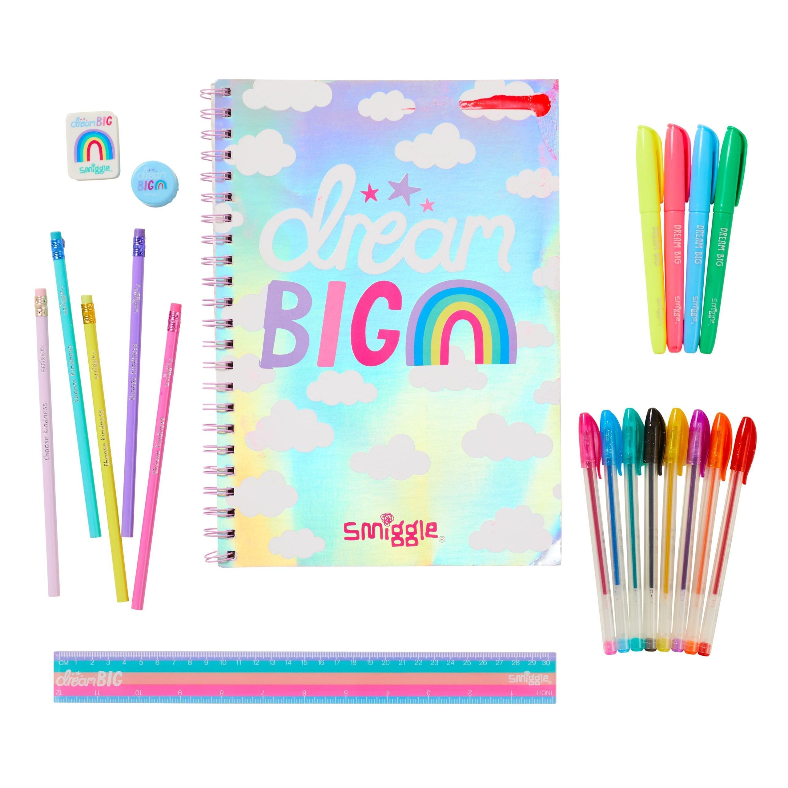 Smiggle - Essentials A4 Stationery Set