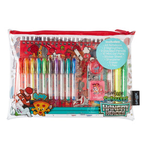 Smiggle - Essentials A5 Hangry Hereos Stationery Set