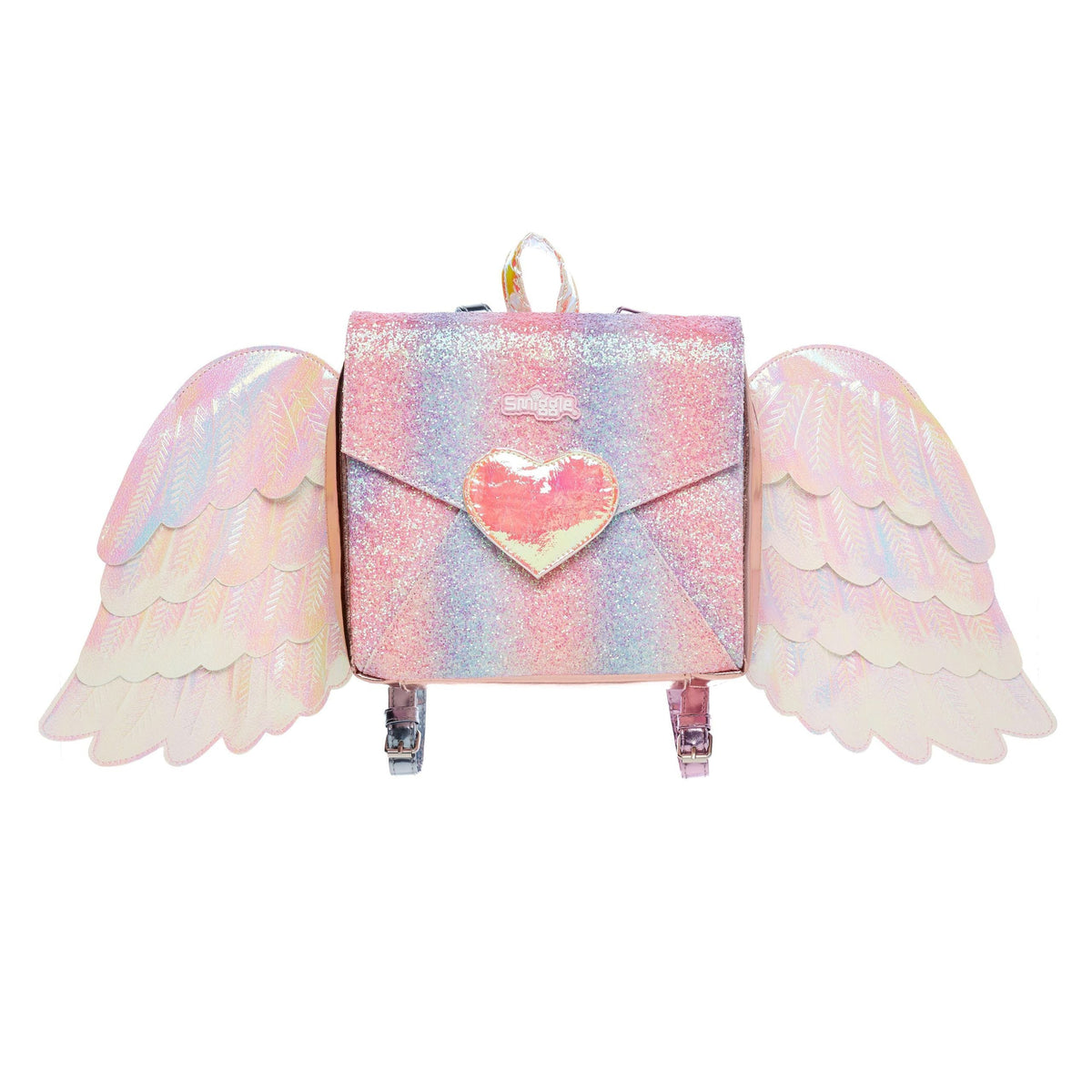 Smiggle - Pink Backpack with Ethereal Wings