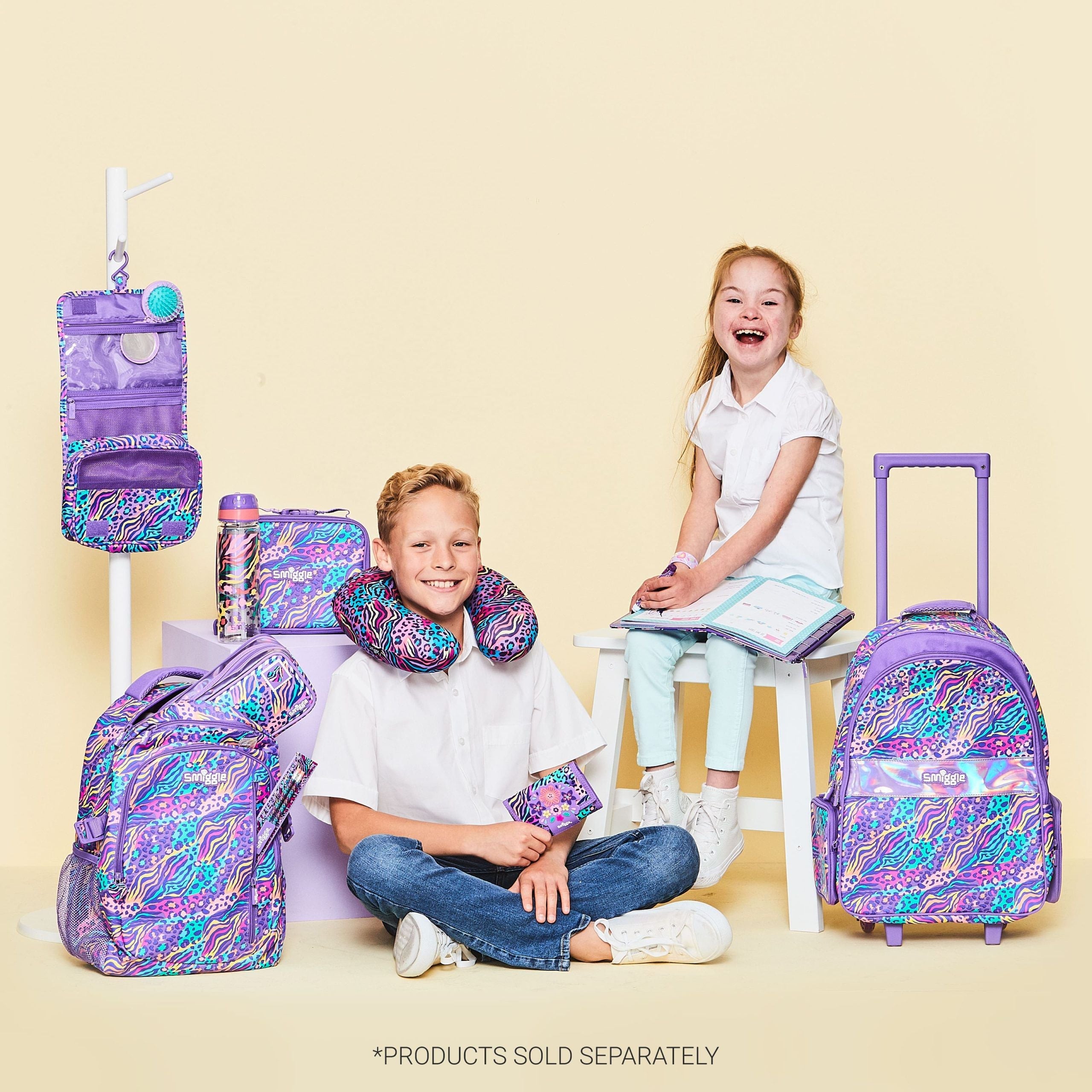 Smiggle - Explore Pink Backpack