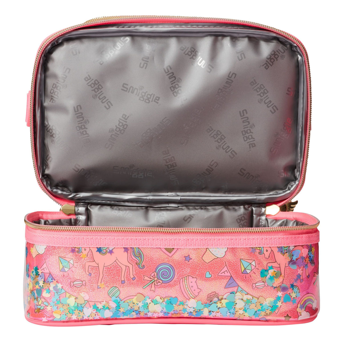 Smiggle - Fiesta Hanging Double Layer Lunch Bag