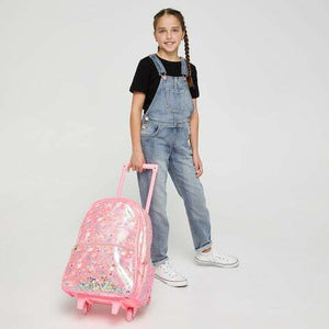 Smiggle - Fiesta Lighted Travel and Backpack with Trolley