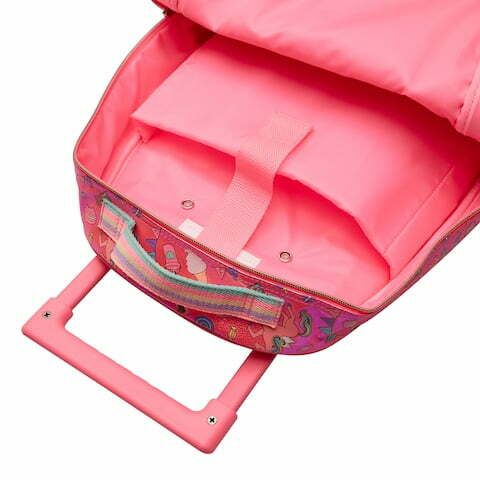 Smiggle - Fiesta Lighted Travel and Backpack with Trolley