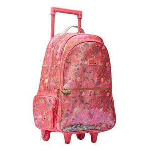 Smiggle - Fiesta Lighted Travel and Backpack with Trolley