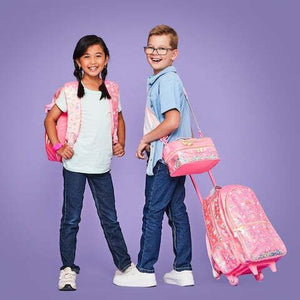 Smiggle - Fiesta Lighted Travel and Backpack with Trolley