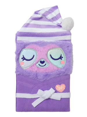 Smiggle - Fluffy Plush A5 Diary and Notebook