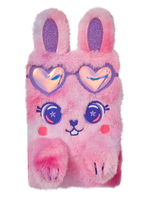 Smiggle - Fluffy Plush A5 Diary and Notebook