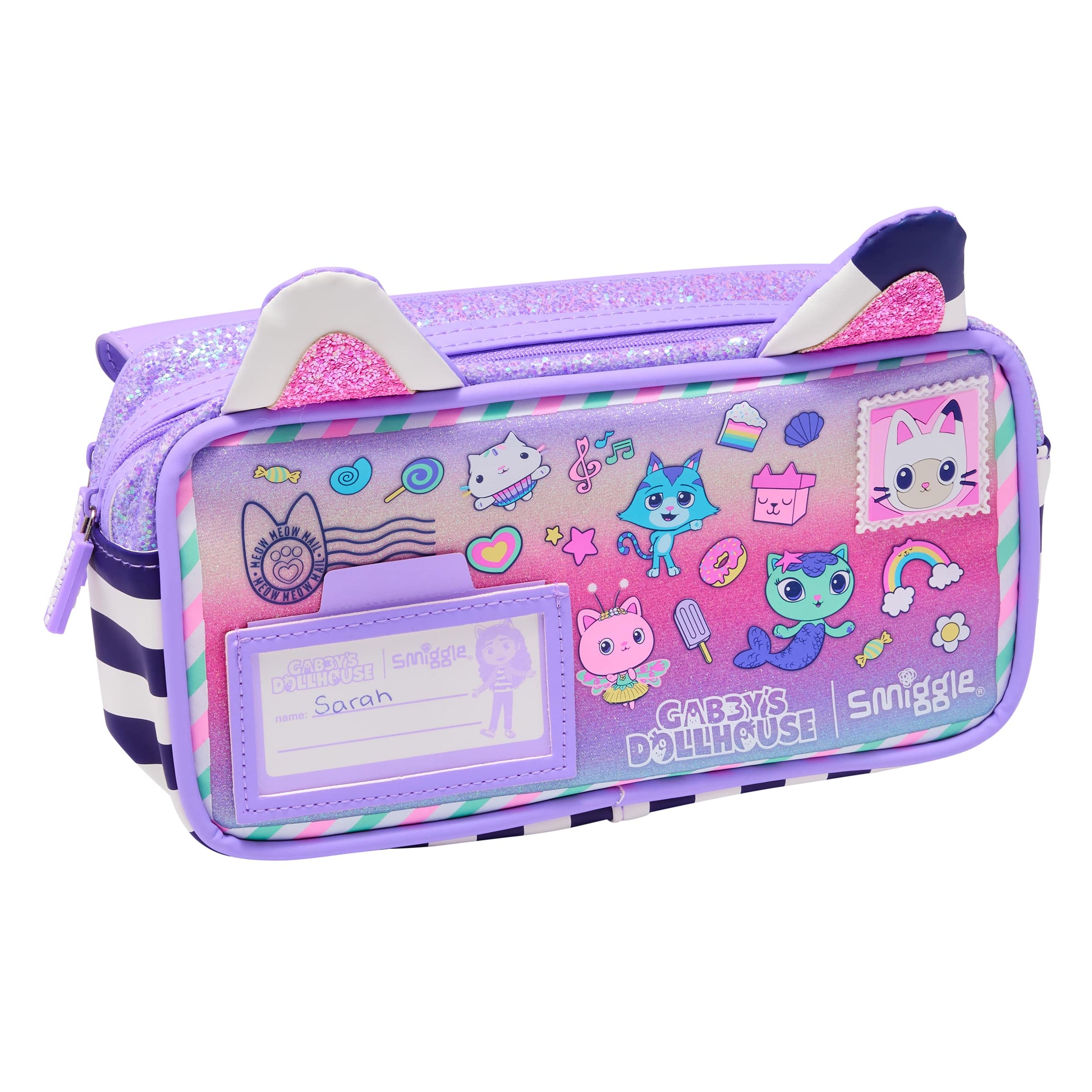 Smiggle - Gabbys Dollhouse Eğlenceli Kalem Kutusu - Dinossi