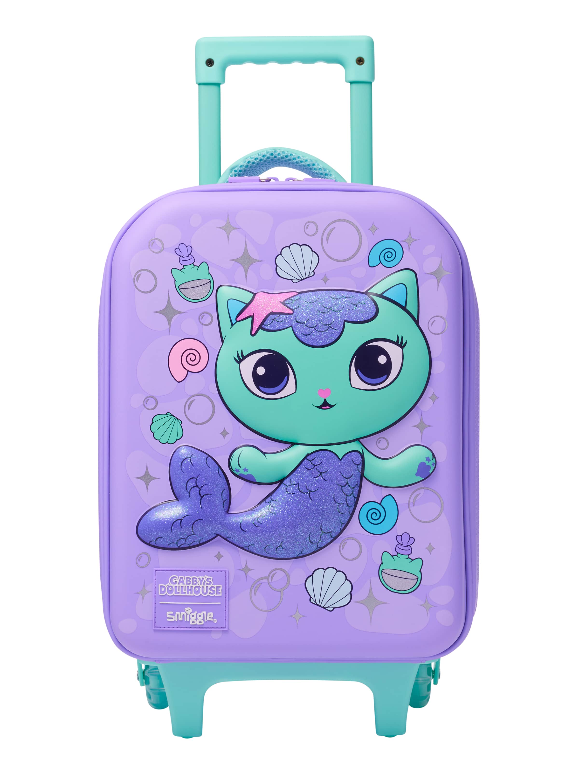 Smiggle - Gabbys Dollhouse Travel and School Trolley Luggage Bag