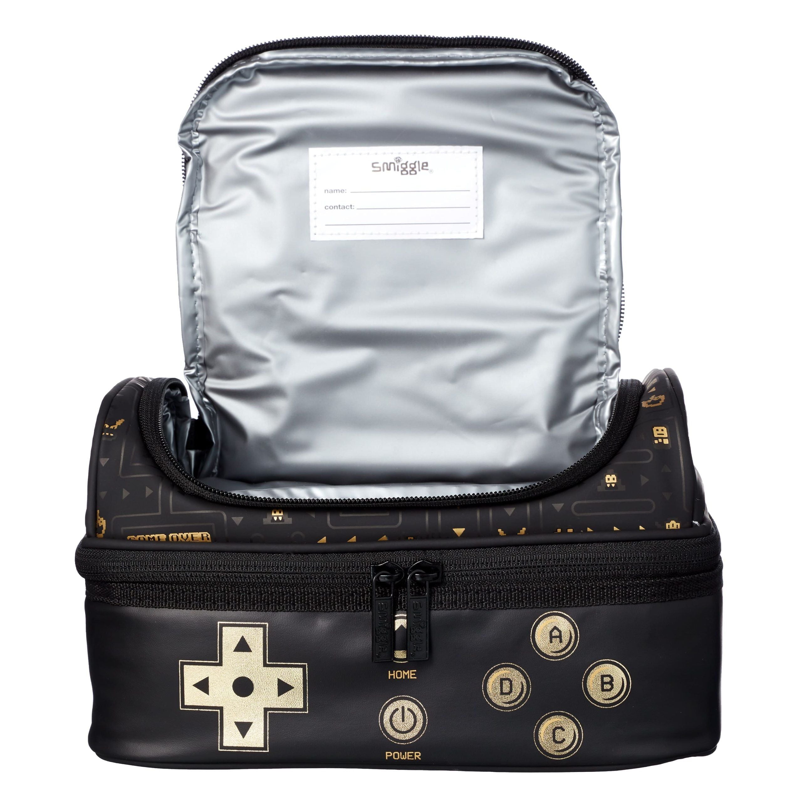 Smiggle - Gamer Double Layer Lunch Box