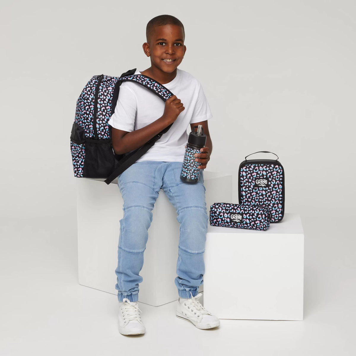 Smiggle - Giggle 4-Piece Primary School Backpack Set