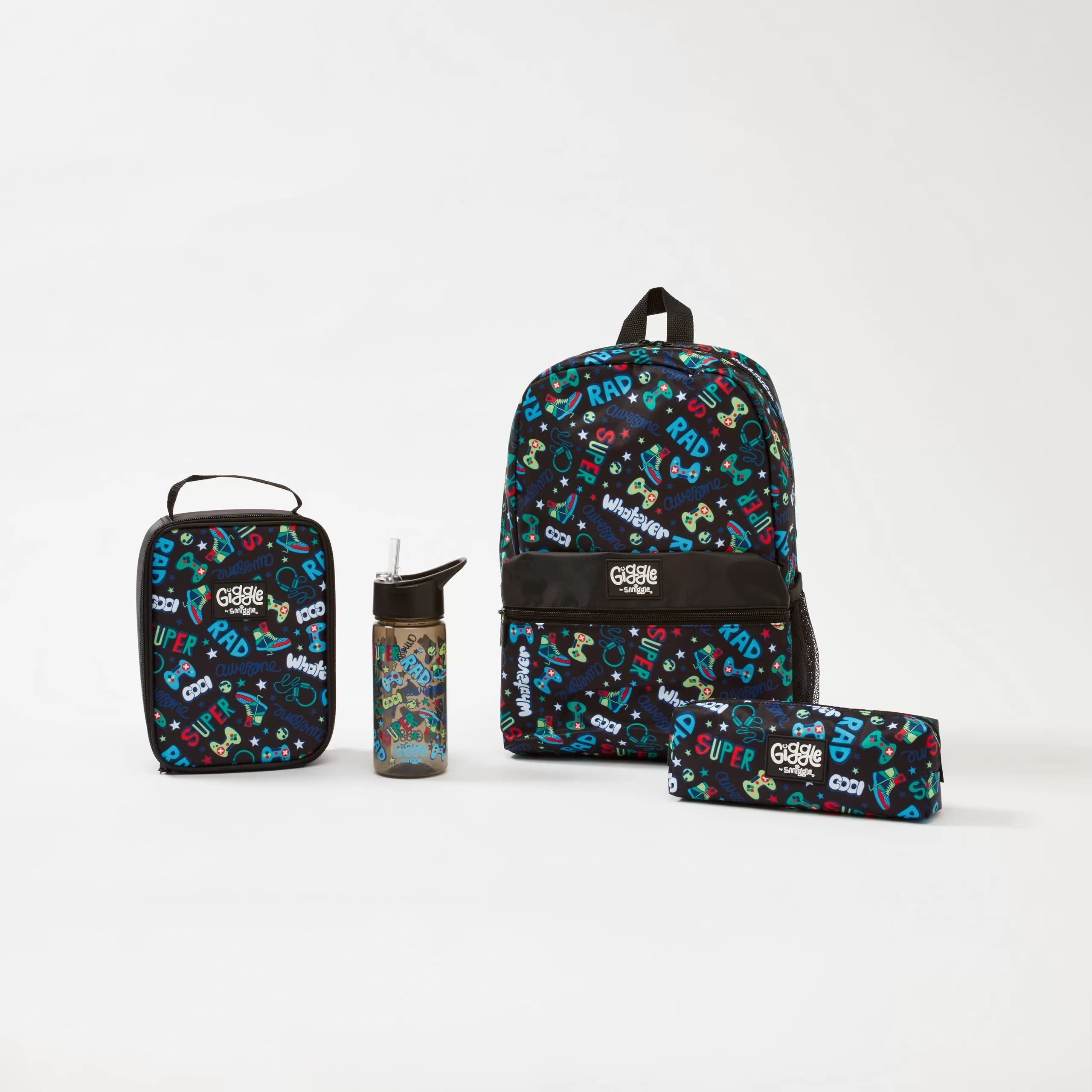Smiggle - Giggle 4-Piece Primary School Backpack Set
