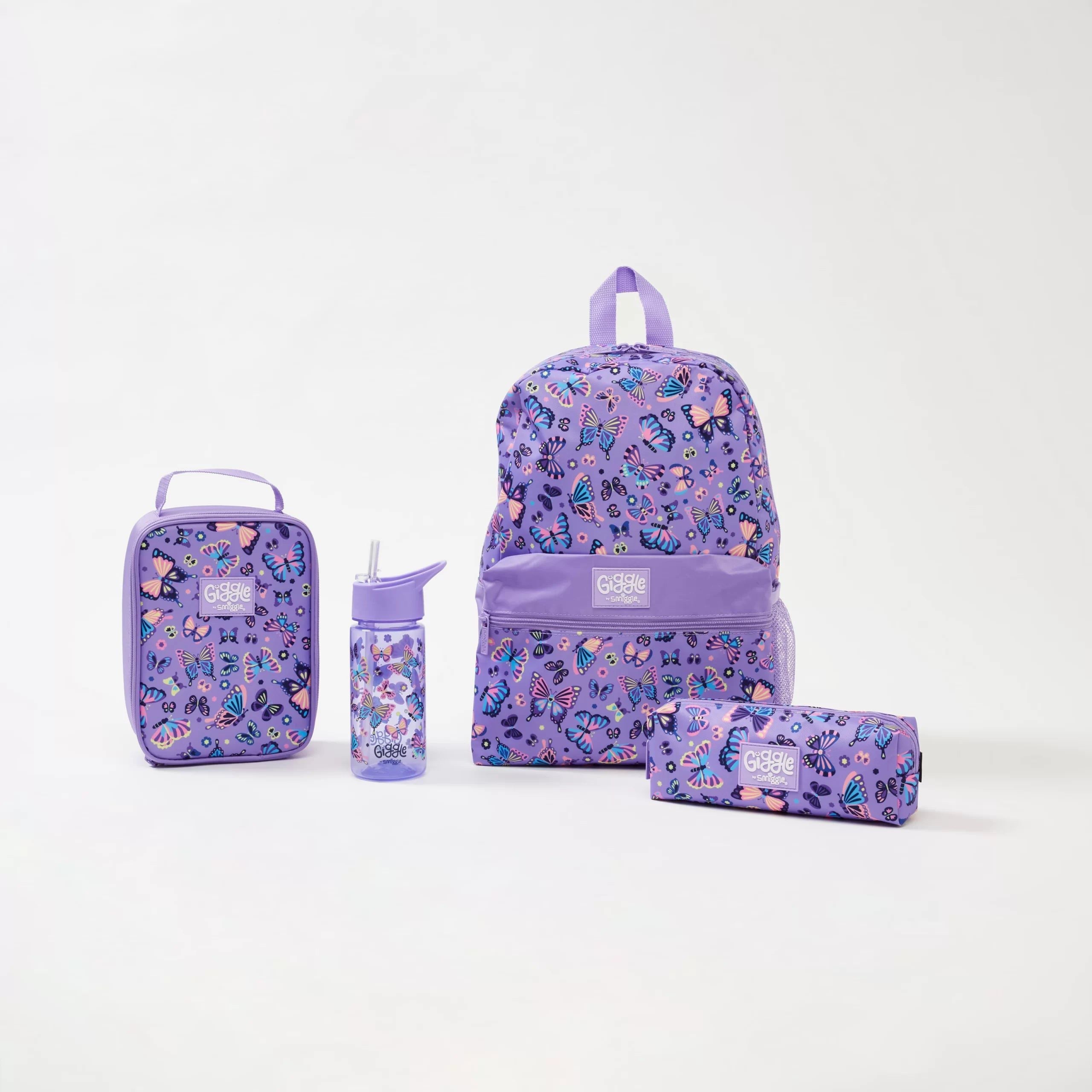 Smiggle - Giggle 4-Piece Primary School Backpack Set