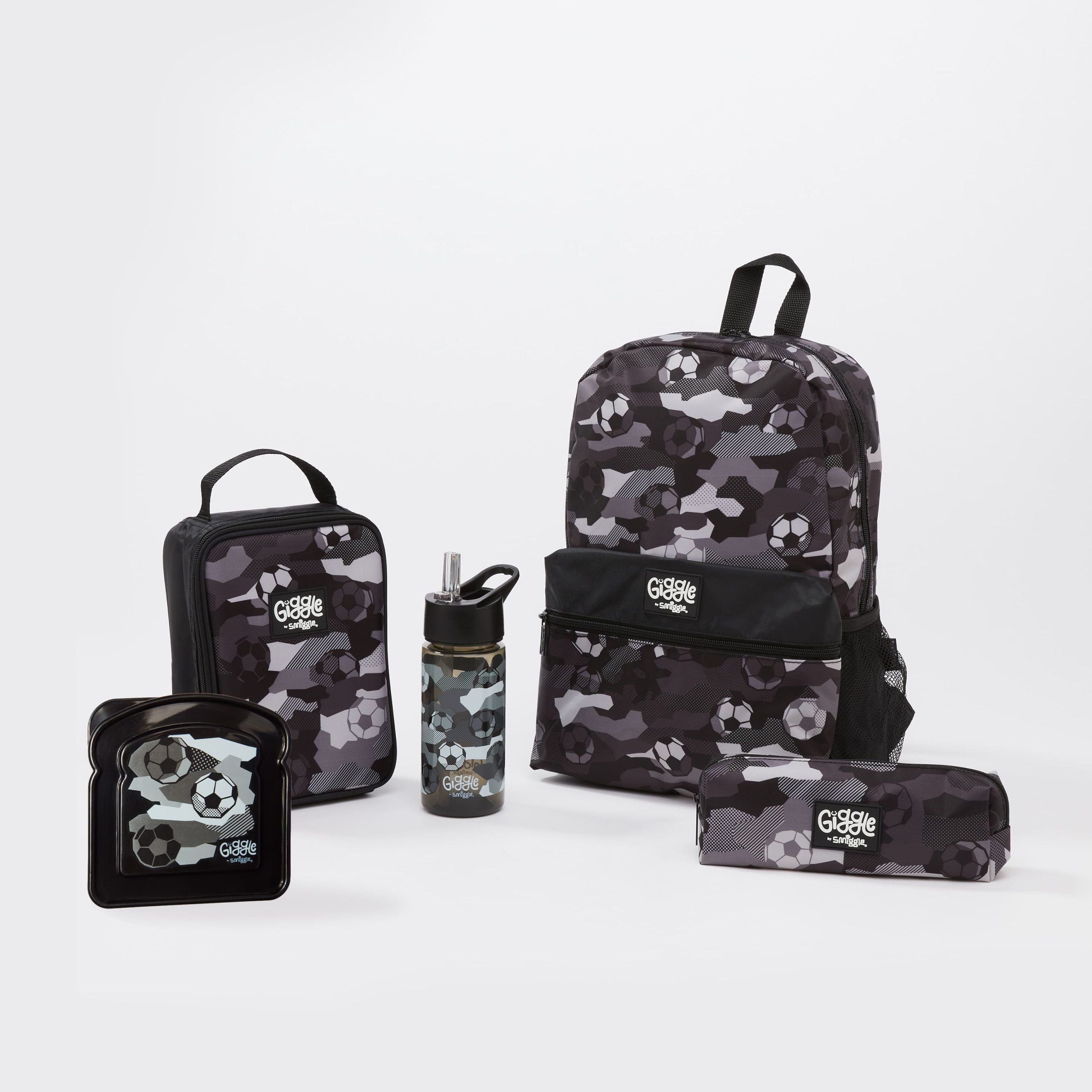Smiggle - Giggle Lunch Box School Bag Set