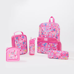 Smiggle - Giggle Lunch Box School Bag Set