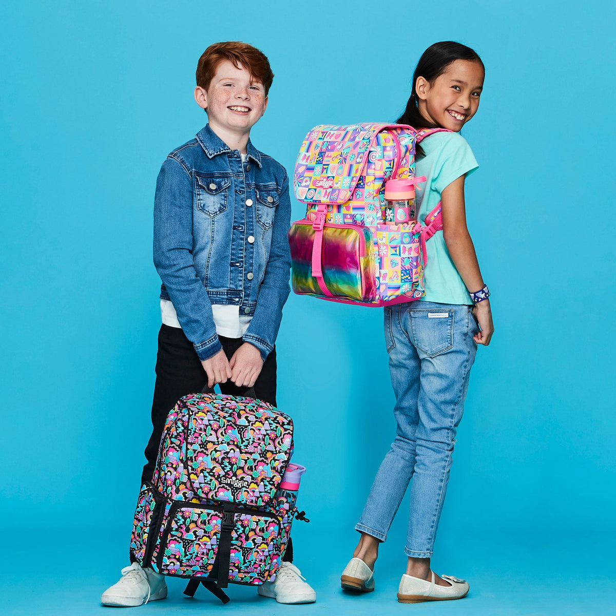 Smiggle - Glee Large Pink Chelsea Backpack