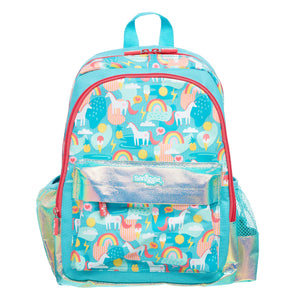 Smiggle - Go Junior Blue Unicorn Backpack