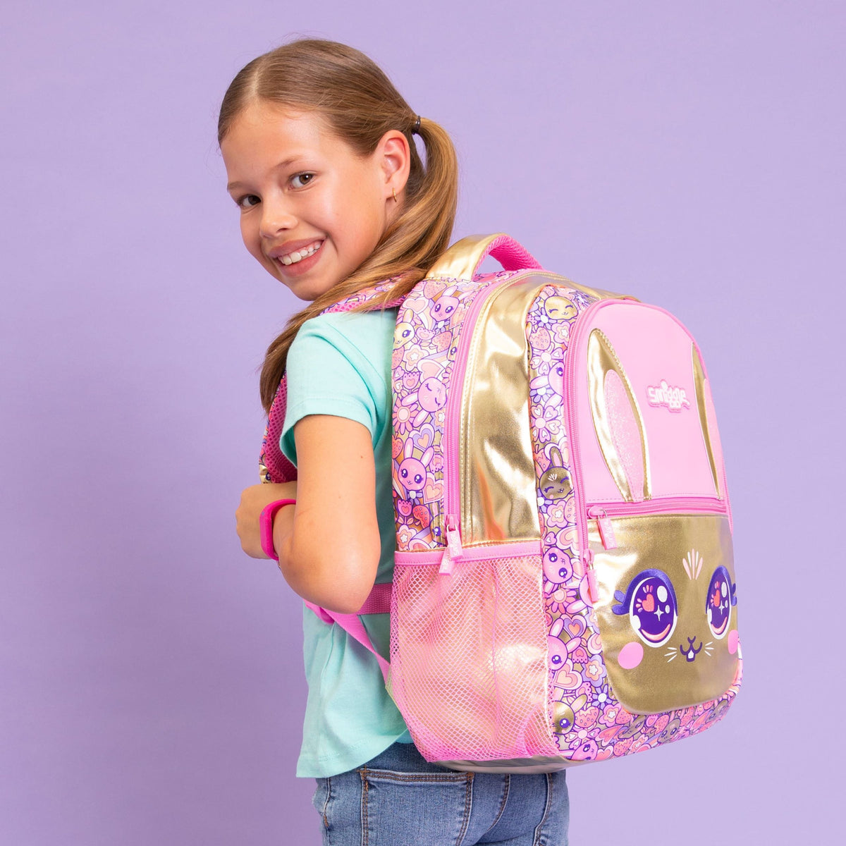 Smiggle - Gold Budz Classic Character Backpack