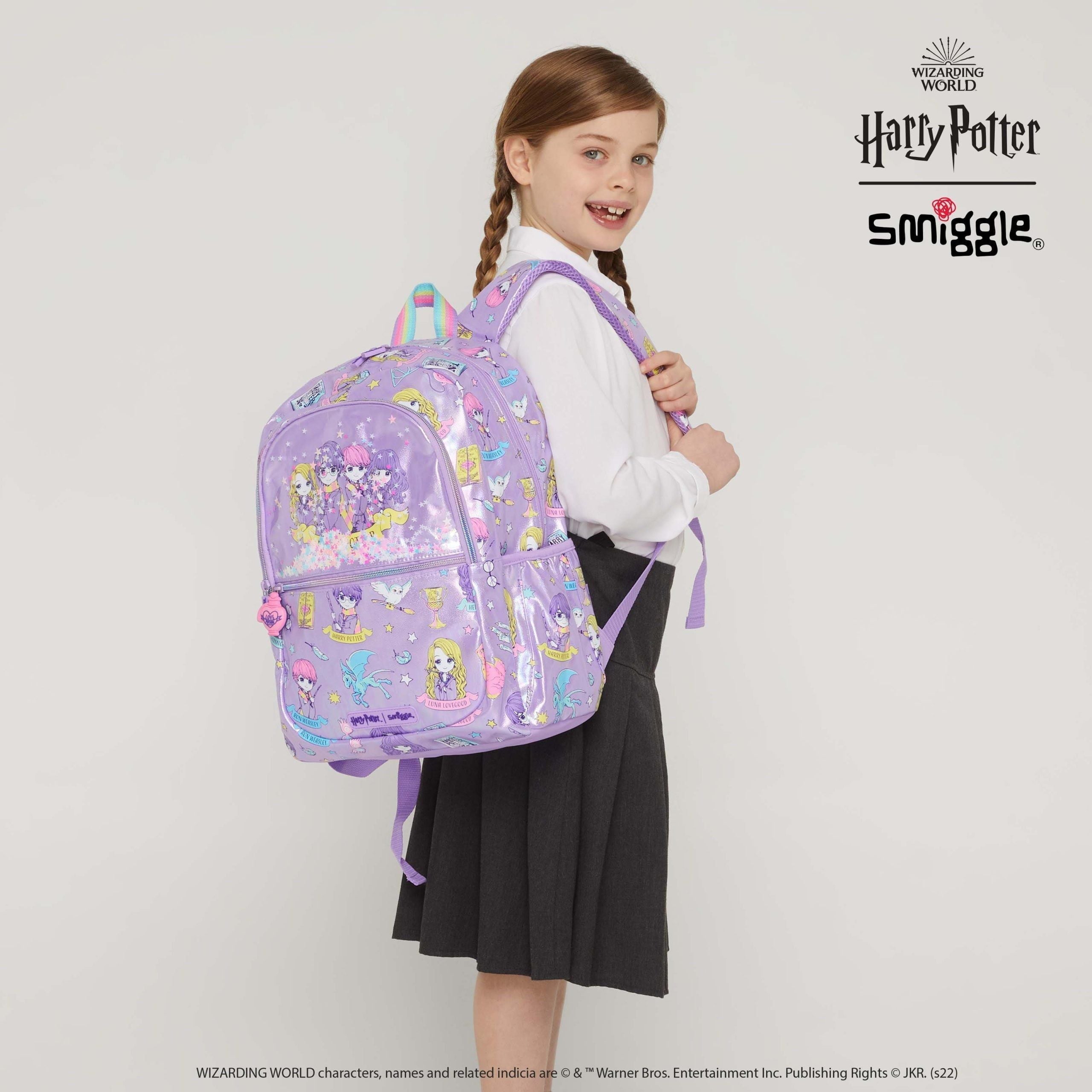Smiggle - Harry Potter 3-Piece School Bag Set
