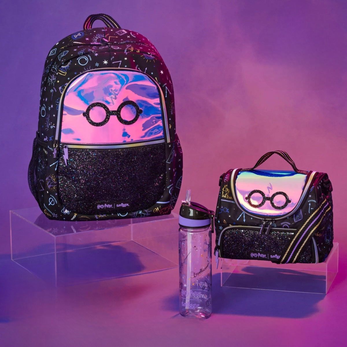 Smiggle - Harry Potter 3 Piece School Bag Set