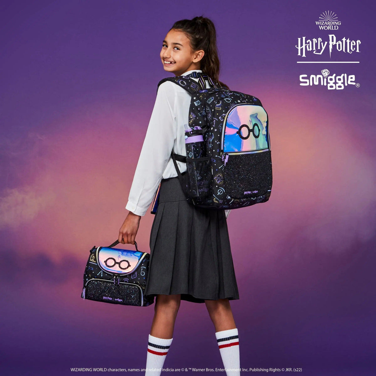 Smiggle - Harry Potter 3 Piece School Bag Set