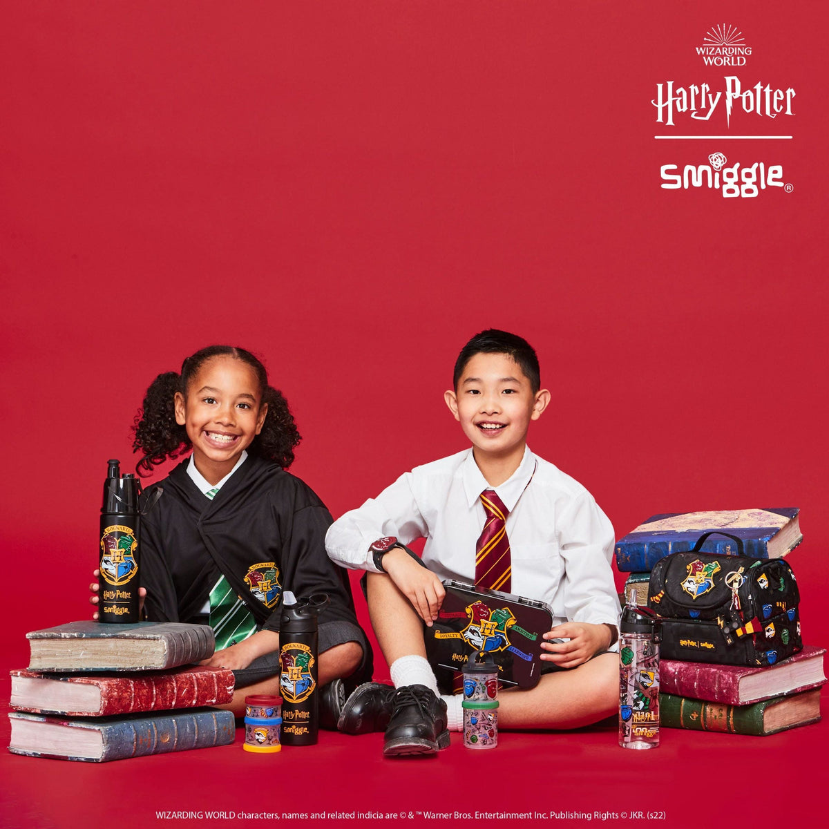 Smiggle - Harry Potter Snack and Snack Lunch Box