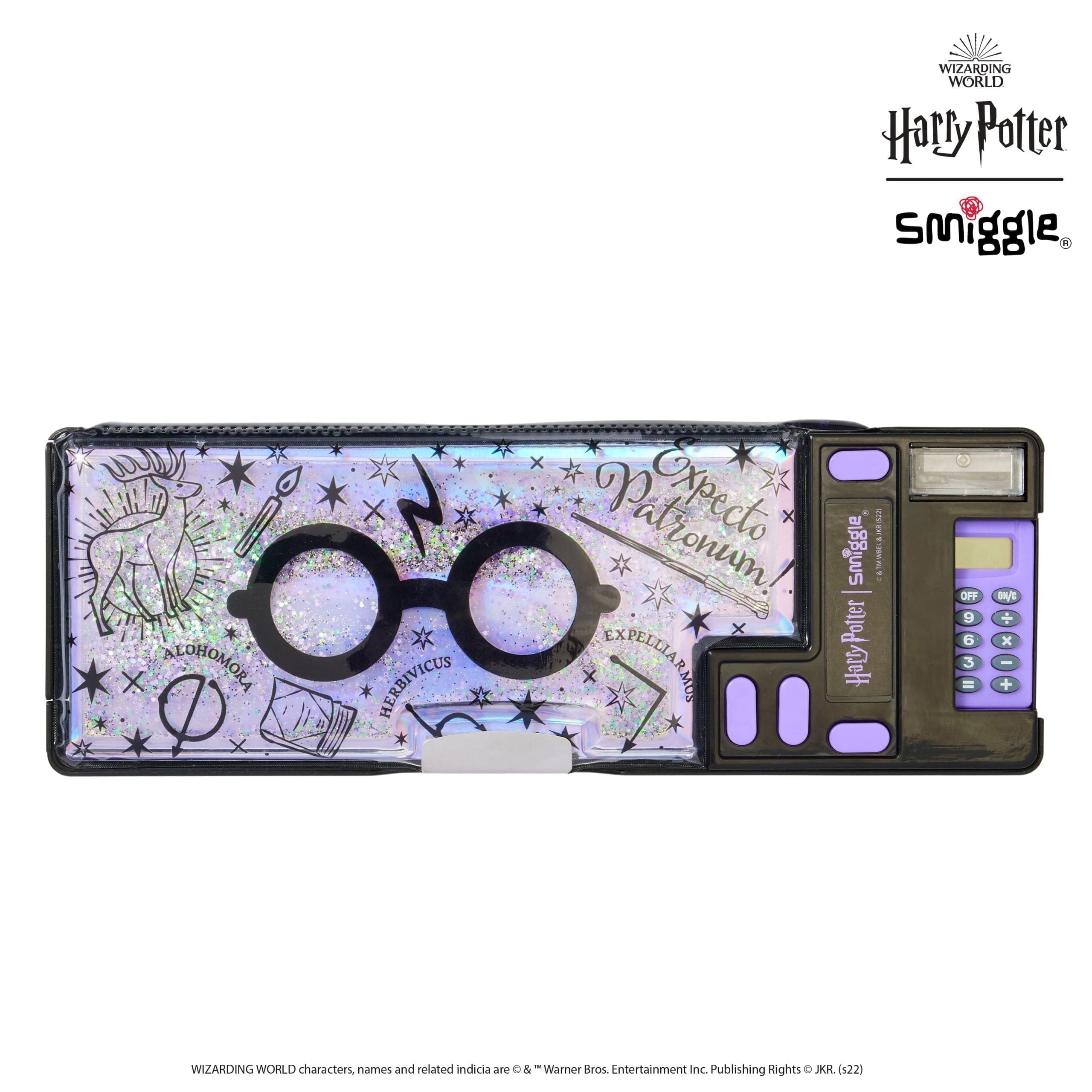 Smiggle - Harry Potter Automatic Pencil Case with Calculator