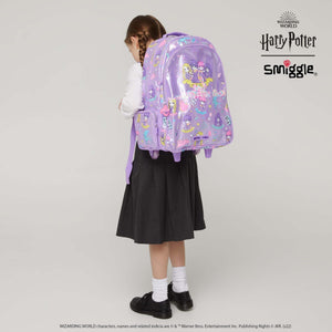 Smiggle - Harry Potter Lighted Wheeled Backpack
