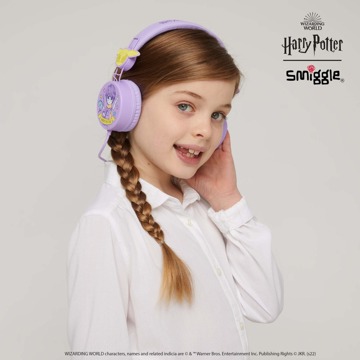 Smiggle - Harry Potter Wired Over-Ear Headphones