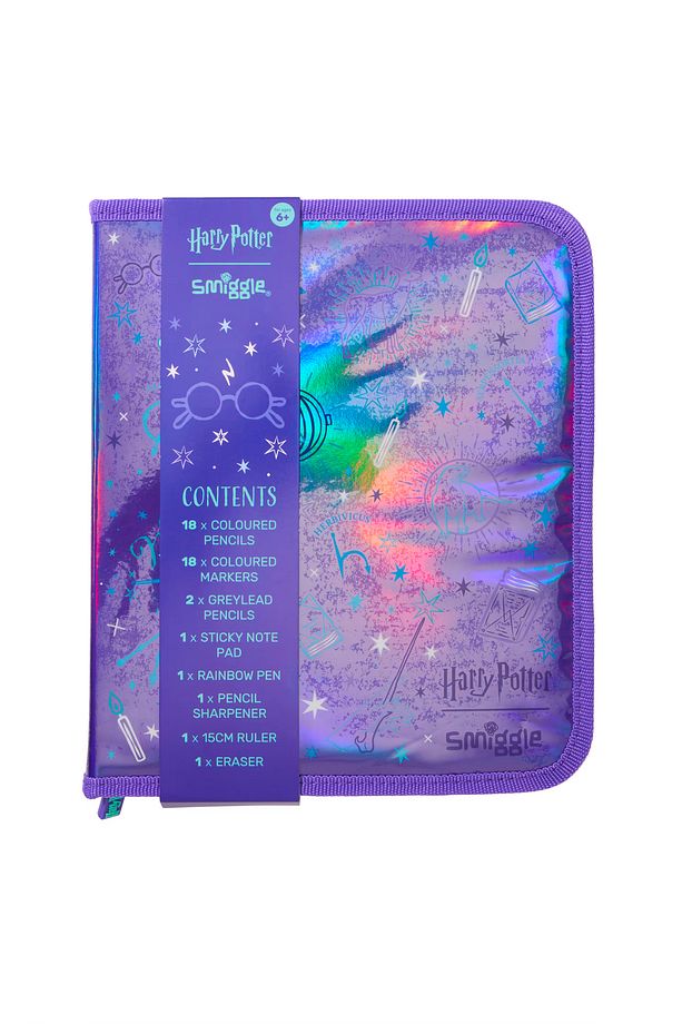Smiggle - Harry Potter Stationery Set and Pencil Case
