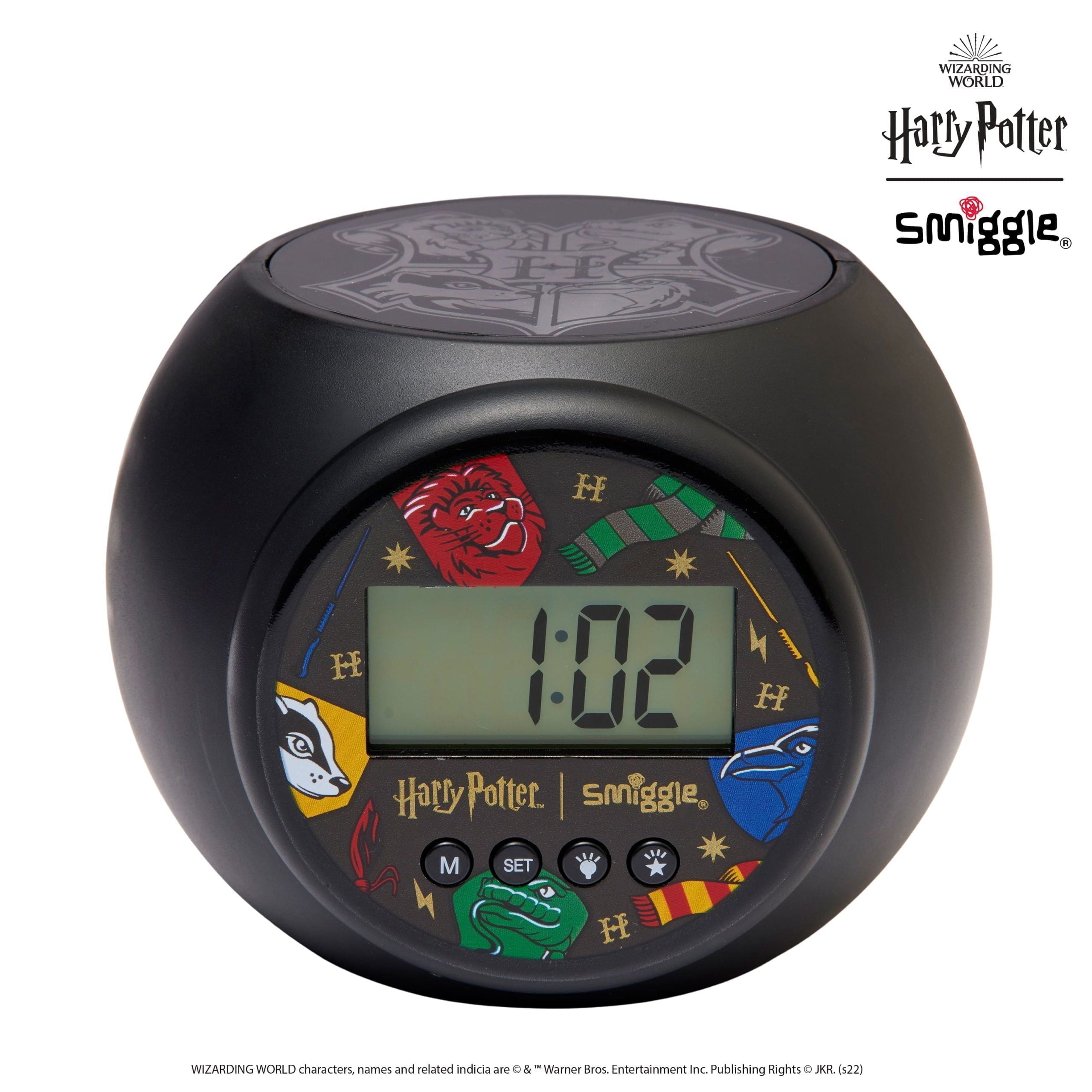 Smiggle - Harry Potter Projector Illuminated Digital Table Clock