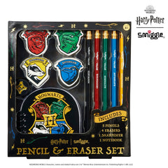 Smiggle - Harry Potter Eraser and Pencil Set