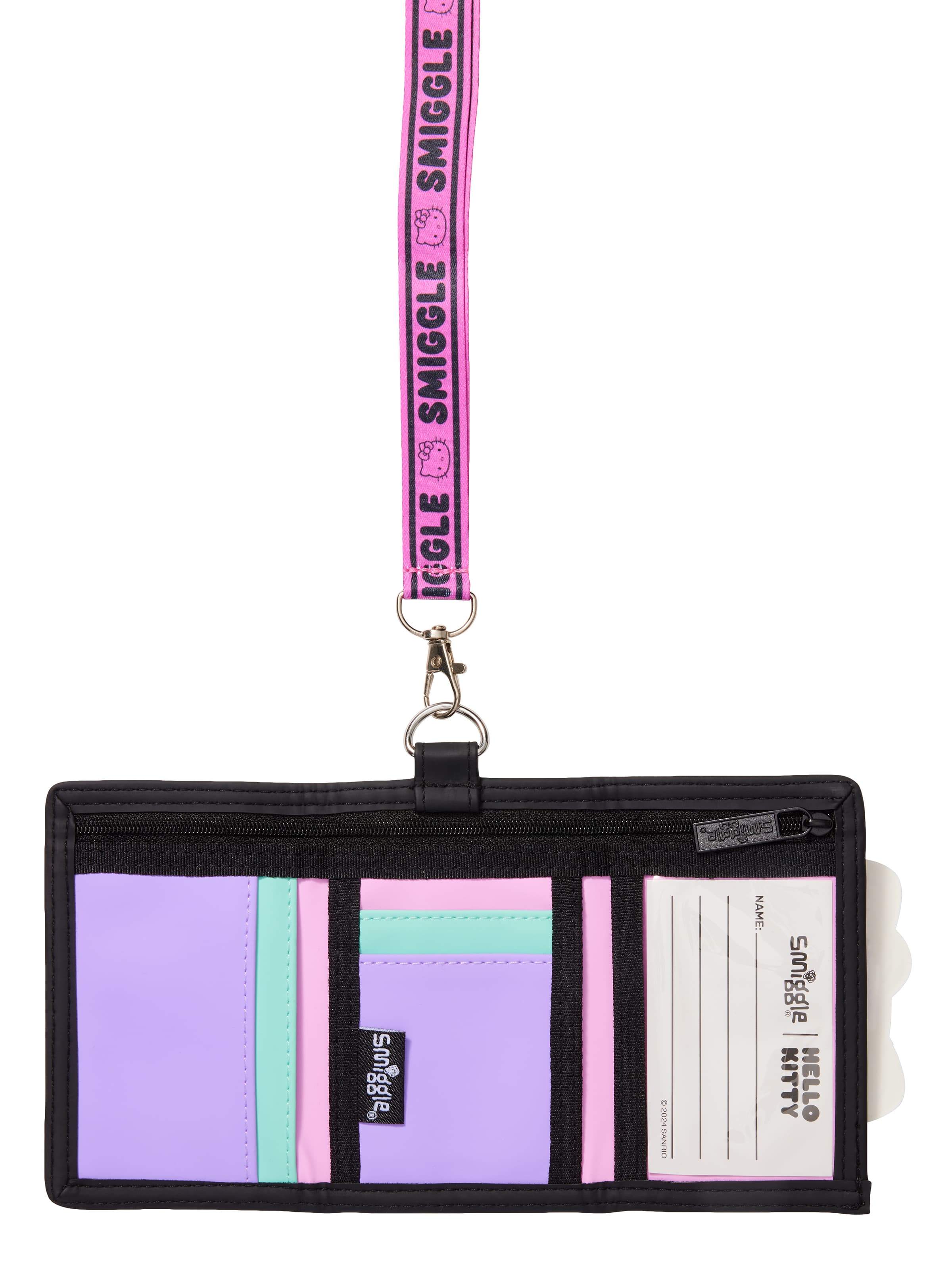 Smiggle - Hello Kitty Kids Wallet with Neck Strap