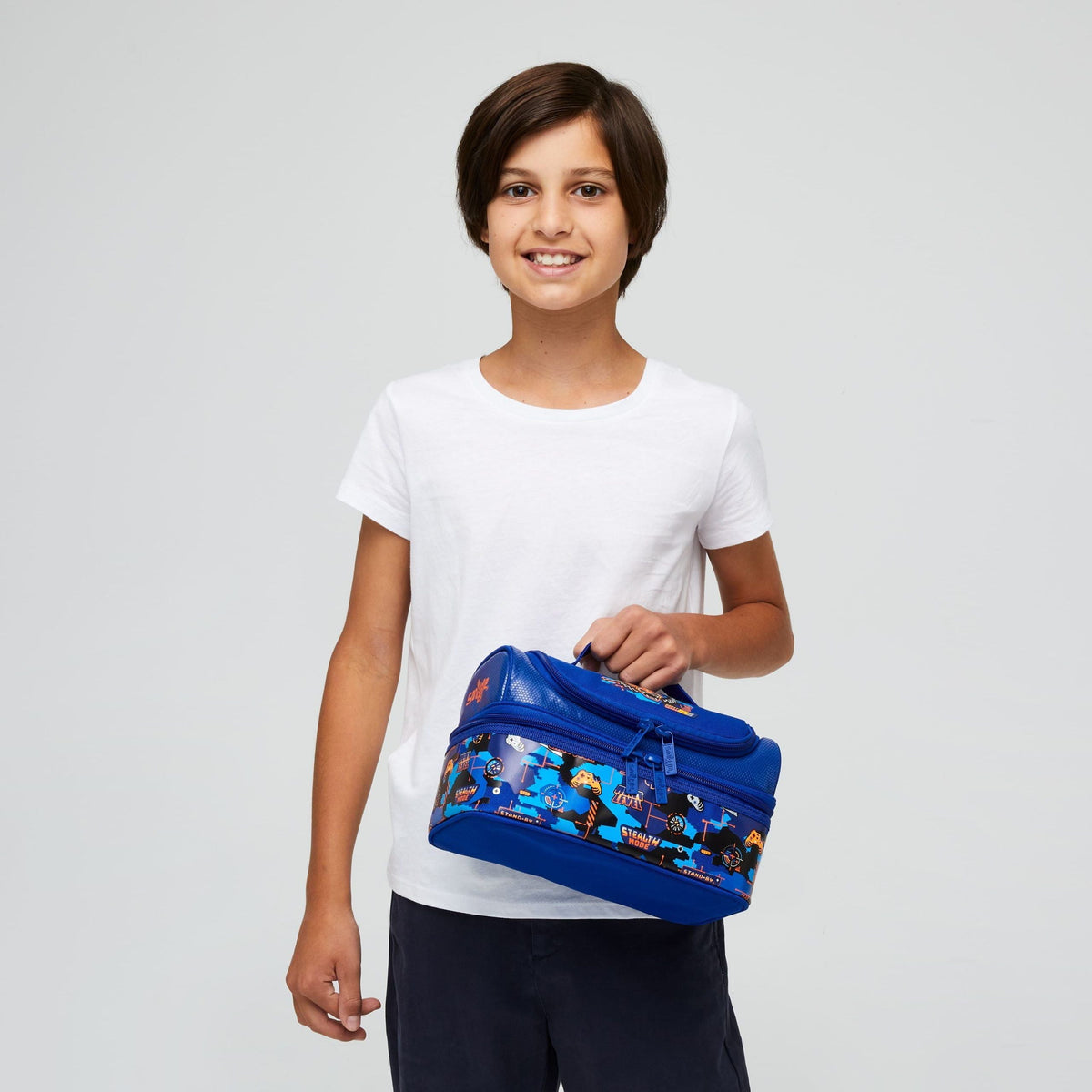 Smiggle - Hey There Double Decker Lunch Bag