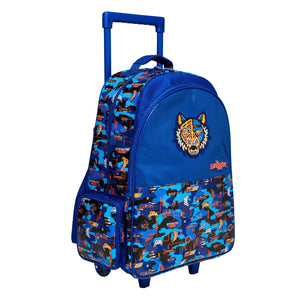 Smiggle - Hey There Lighted Wheeled School and Travel Bag