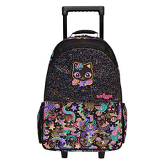 Smiggle - Hey There Lighted Wheeled School and Travel Bag