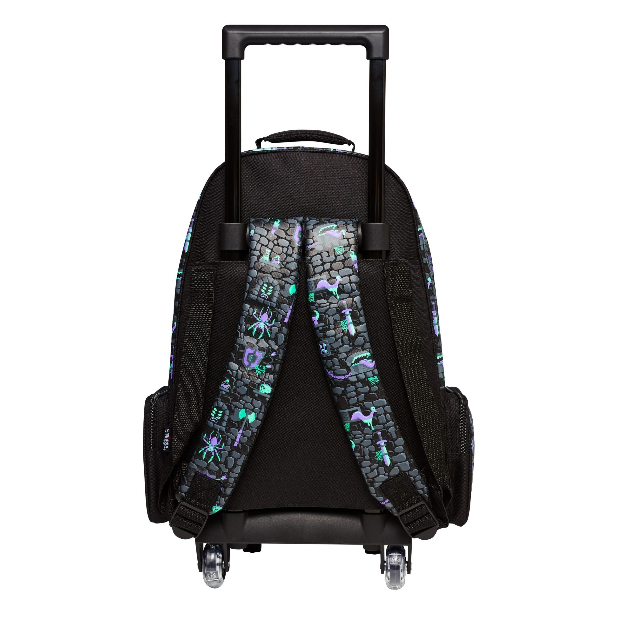 Smiggle - Hey There Lighted Wheeled School and Travel Bag