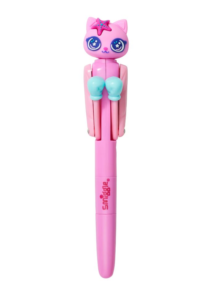 Smiggle - Hi There Animated Boxer Ballpoint Pen