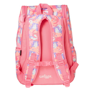 Smiggle - Hide Access Pink Unicorns Backpack