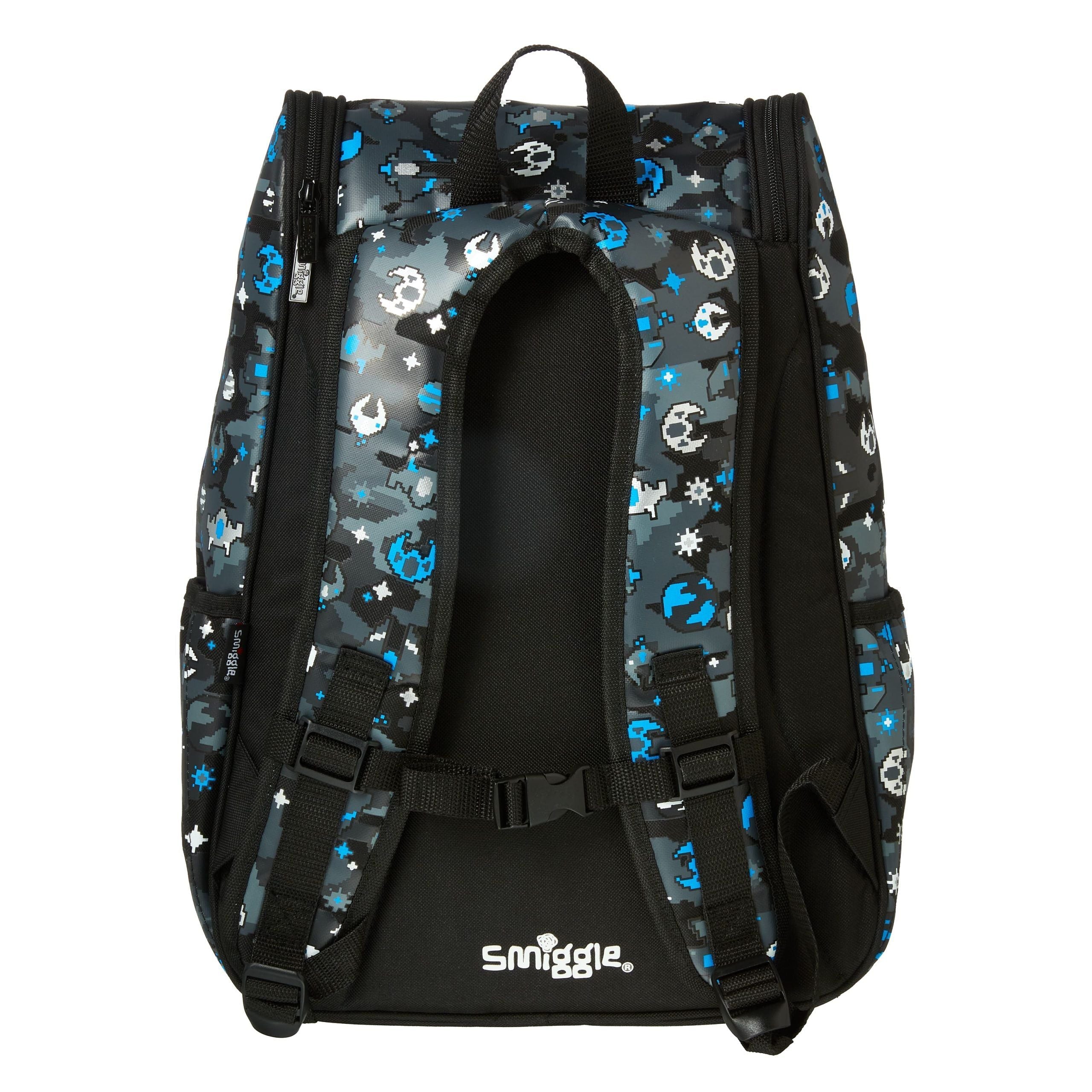 Smiggle - Hide Access Black Backpack