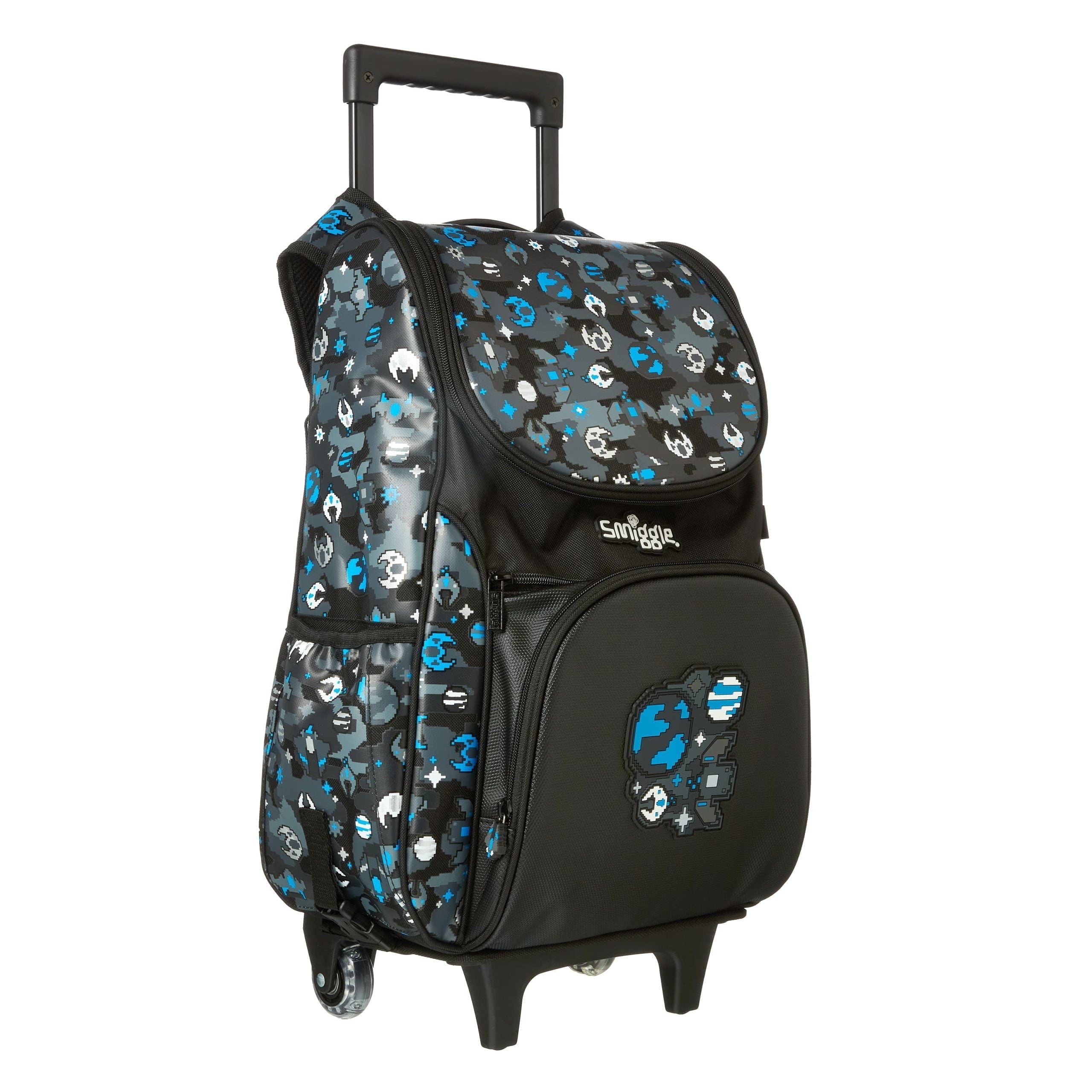 Smiggle - Hide Lighted Wheeled School and Travel Bag