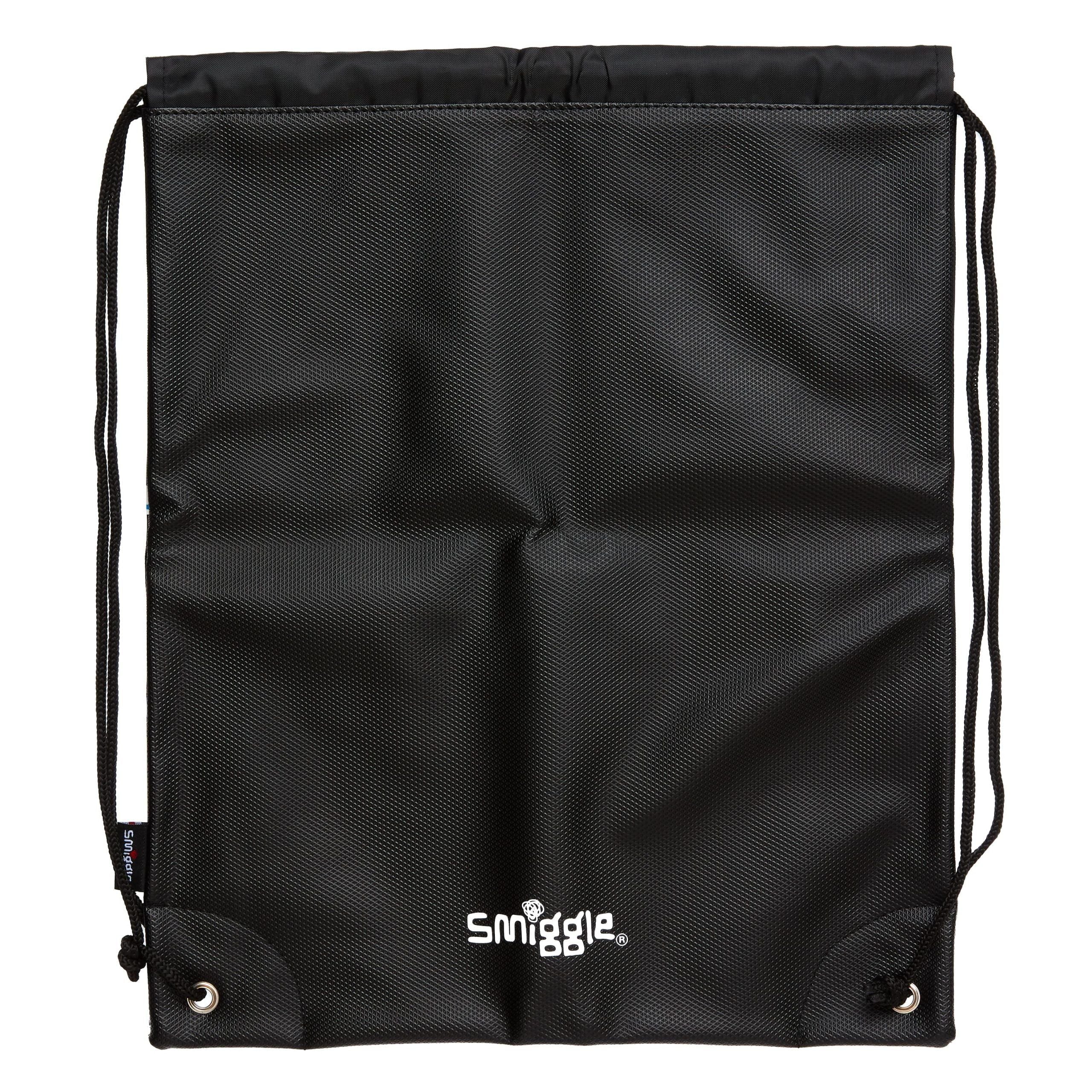 Smiggle - Hide Black Rope Bag