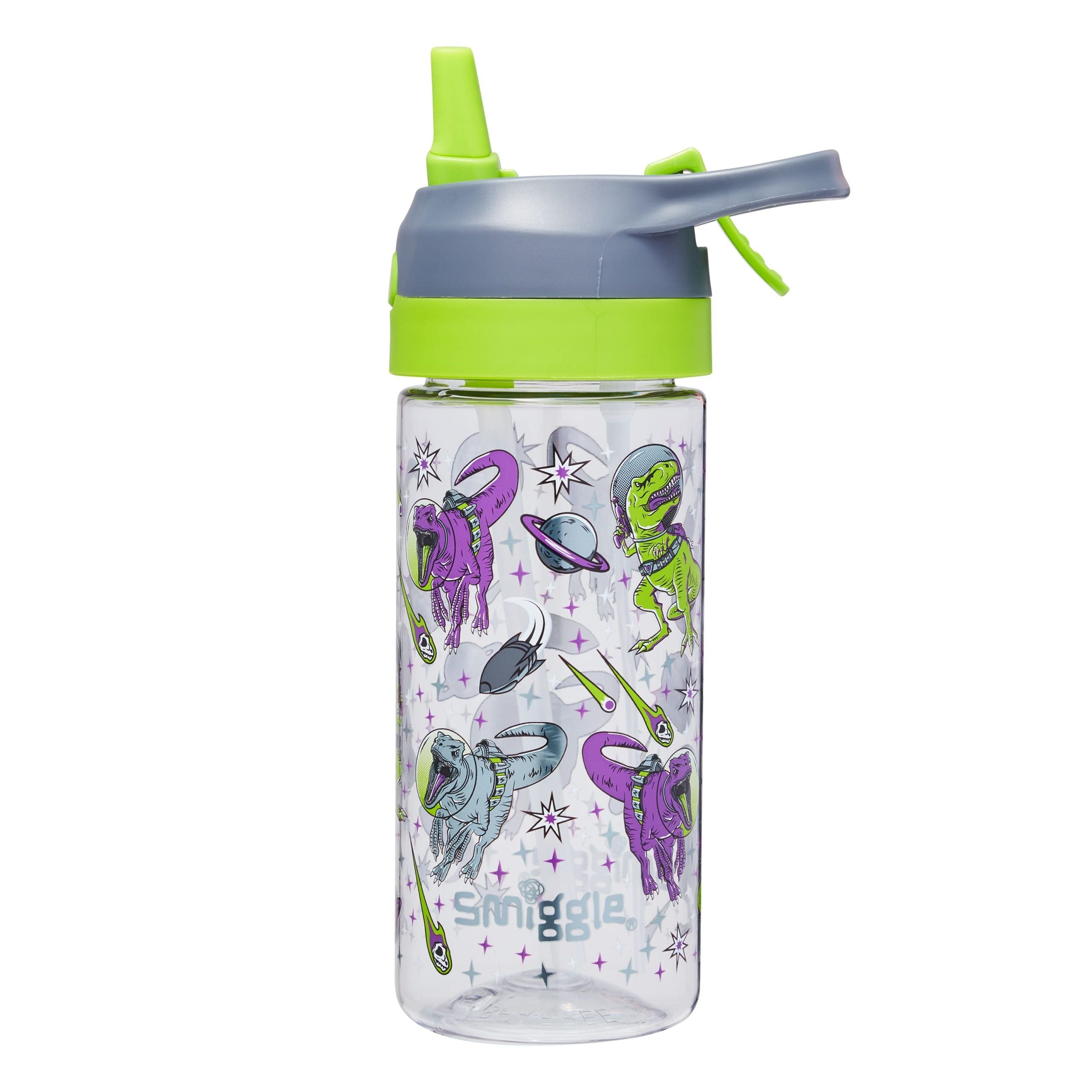 Smiggle - Hola Junier Spritz Water Spray 440ML Straw Bottle